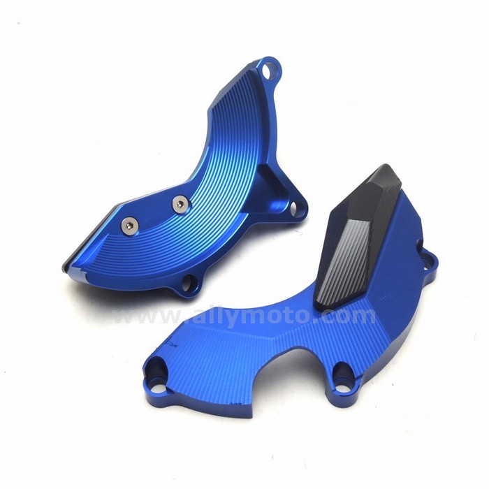 96 2013-2016 Yzf-R3 Engine Stator Frame Slider Protector Yamaha Yzf - R3 R25 Naked Guard Cover Pad Blue@3